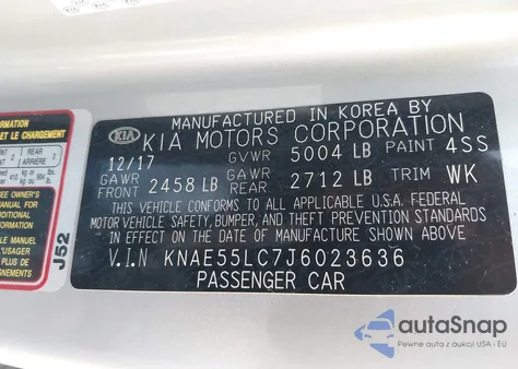 2018 Kia Stinger Gt2 from USA, damaged, VIN KNAE55LC7J6023636